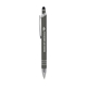 aerial view a graphite camden recycled aluminum pen, image 1 of 2