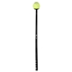 aerial view a black dog tennis ball launcher, image 1 of 4