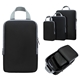 aerial view a black aeroloft(r) compression packing cubes 3 pc, image 1 of 5