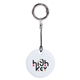 aerial view a white navi air tracker compatible with ios find my app, image 1 of 5