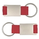 aerial view a red best buddy tools(r) signature key ring, image 1 of 2
