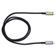 aerial view a black/gunmetal blaze usb - c to usb - c 240w charging data cable, image 1 of 4