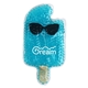 aerial view a aqua blue popsicle aqua pearls(tm) hot / cold pack, image 1 of 3