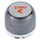 aerial view a white spark 5w light - up wireless speaker, image 1 of 2