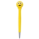 aerial view a yellow/smiley emoji pen, image 1 of 3