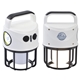 aerial view a white best buddy tools (r) galaxyrechargeable combo led lantern and flashlight, image 1 of 7