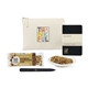 aerial view a natural moleskine(r) write delight gift set, image 1 of 2
