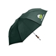 aerial view a hunter green shed rain(tm) 58 auto - open jumbo compact umbrella, image 1 of 3