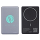 a group of royale aluminum 5000mah 20w power bank with 15w magnetic wireless charger