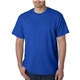 aerial view a royal gildan(r) adult heavy cotton(tm) t - shirt, image 1 of 6