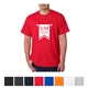a group of gildan(r) adult heavy cotton(tm) t - shirt