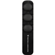 aerial view a black cable buddy desktop cable organizer, image 1 of 11