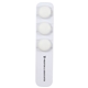 aerial view a white cable buddy desktop cable organizer, image 1 of 8