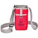 aerial view a red insulated bottle sling, image 1 of 3