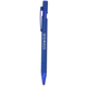 aerial view a blue vera recycled aluminum gel pen, image 1 of 4