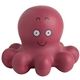 aerial view a red octopus stress reliever, image 1 of 5