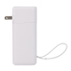 aerial view a group of ul listed 10, 000 mah 20w pd power bank with ac plug, image 2 of 8