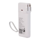 aerial view a group of ul listed 10, 000 mah 20w pd power bank with ac plug, image 4 of 8
