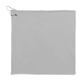 aerial view a group of 15 x 15 recycled 200g microfiber towel, image 2 of 7