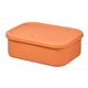 aerial view a group of silicone food storage box with air valve 44 oz, image 10 of 18