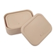 aerial view a group of silicone food storage box with air valve set - 24 oz and 44 oz, image 2 of 9