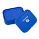 aerial view a group of silicone food storage box with air valve set - 24 oz and 44 oz, image 7 of 9