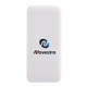 aerial view a group of pwr pal 10000 mah power bank with integrated cable, image 1 of 8