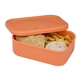 aerial view a group of silicone food storage box with air valve 24 oz, image 15 of 18