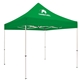 a green pms 347 standard 10 event tent