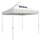 aerial view a white standard 10 event tent, image 1 of 2