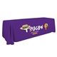 a grape-pms 268 8 economy table throw cover (full - color imprint)