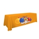 a mango-pms 1375 8 serged open - back polyester standard table throw