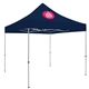 a navy - 2767 10 deluxe tent kit (full - color imprint, 1 location)