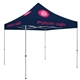 a navy - 2767 10 deluxe tent kit (full - color imprint, 4 locations)
