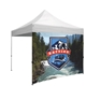 aerial view a white 10 tent full wall, image 1 of 5