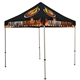 aerial view a white 8 deluxe tent kit (full - bleed dye sublimation), image 1 of 10