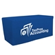a royal blue - 661 6 fitted table throw (full - color front only)