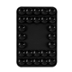 aerial view a black magnetic silicone suction - cup phone mount, image 1 of 3