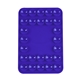 aerial view a royal blue magnetic silicone suction - cup phone mount, image 1 of 3