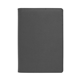 aerial view a gray recycled power folio with wireless charger power bank, image 1 of 4