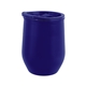 aerial view a blue 12 oz marmont recycled acrylic wine tumbler, image 1 of 2