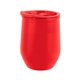 aerial view a red 12 oz marmont recycled acrylic wine tumbler, image 1 of 2