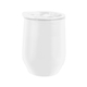 aerial view a white 12 oz marmont recycled acrylic wine tumbler, image 1 of 2
