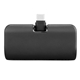 aerial view a black phonesuit(r) portable pocket charger and battery pack, image 1 of 5