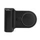 aerial view a black 4, 500 mah mag max power bank with selfie shutter, image 1 of 3