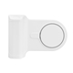 aerial view a white 4, 500 mah mag max power bank with selfie shutter, image 1 of 7