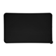 aerial view a black silicone pet food place mat, image 1 of 2
