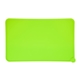 aerial view a lime green silicone pet food place mat, image 1 of 2