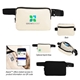 a group of aware(tm) recycled cotton canvas anywhere belt bag