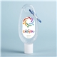 aerial view a clear & unscented fragrance hand sanitizer gel 2 oz, image 2 of 6